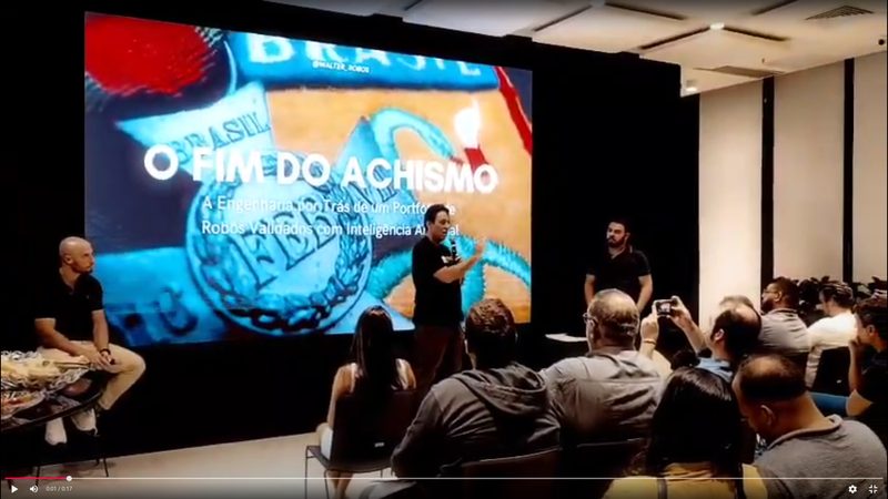 Walter e equipe Nomos/OnTick no Espaço XP Recife — Nomos Quant Tour, 01 de outubro de 2025